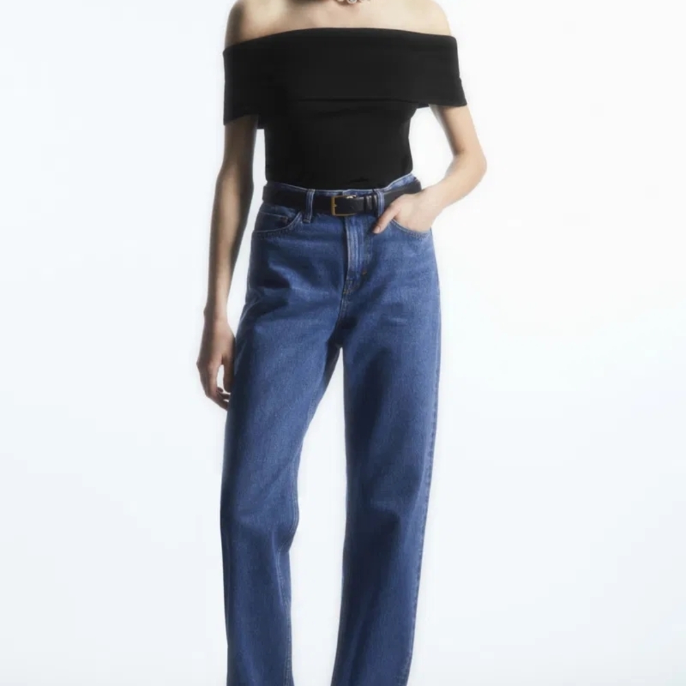 Elegant Black Off-Shoulder Top